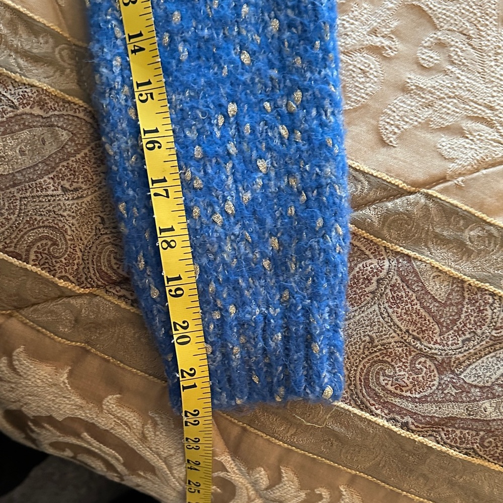 Blue and gold Cardigan - Picture 8 of 8